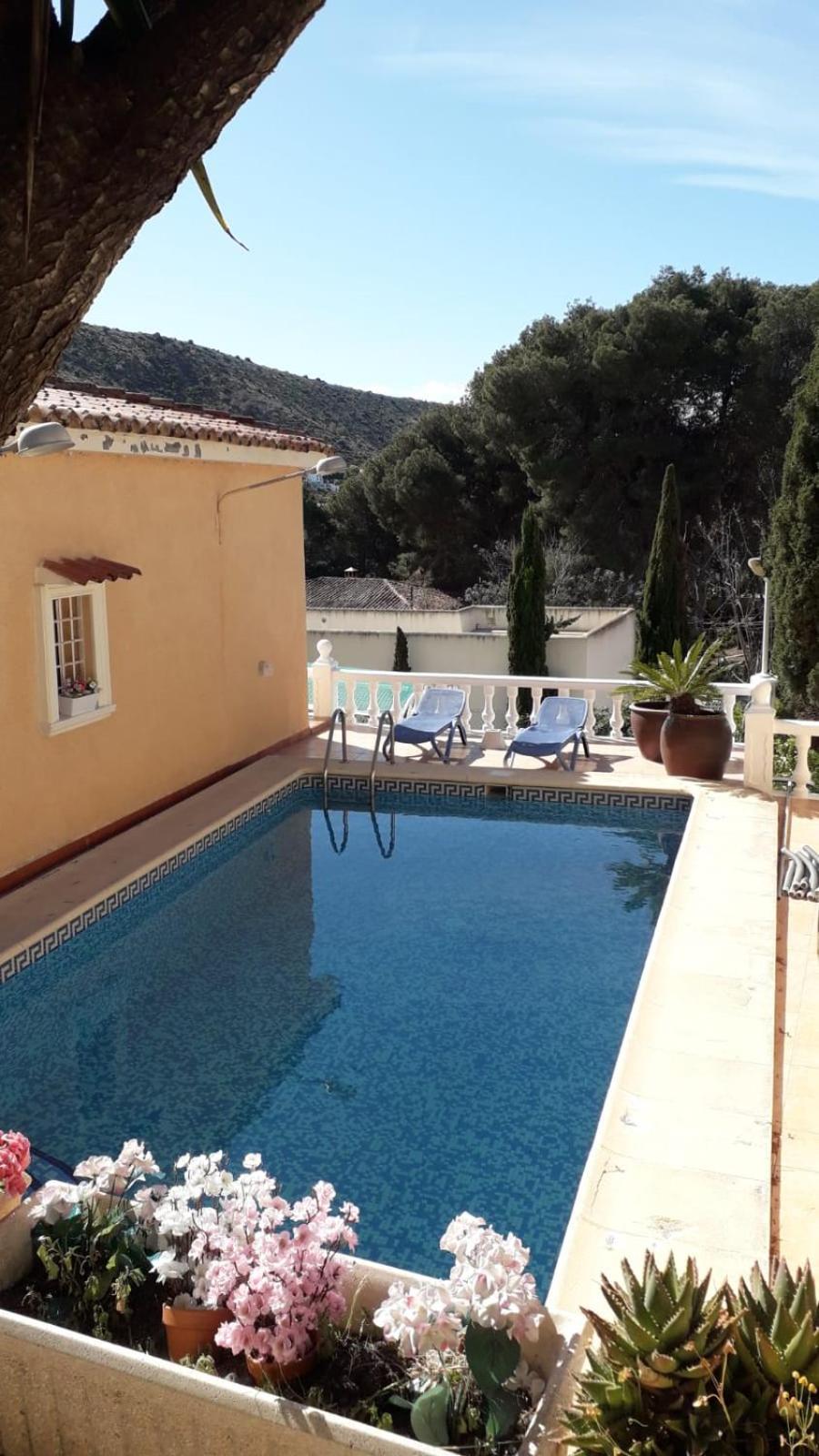 Apartamento En Moraira Con Piscina 100 M De La Playa Exterior foto